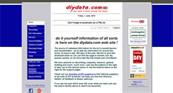 Desktop Screenshot of diydata.com