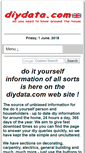 Mobile Screenshot of diydata.com